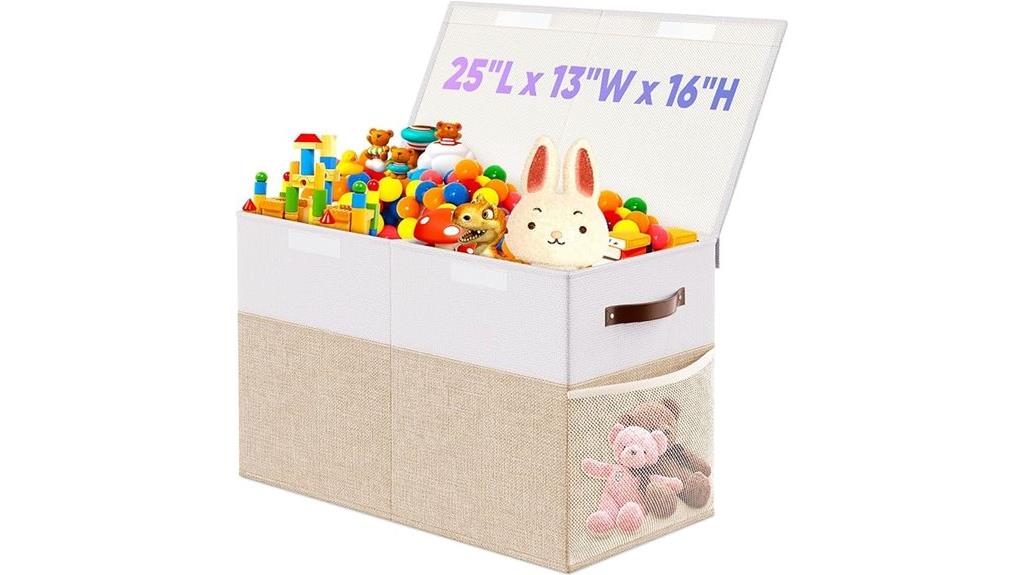 large beige white storage