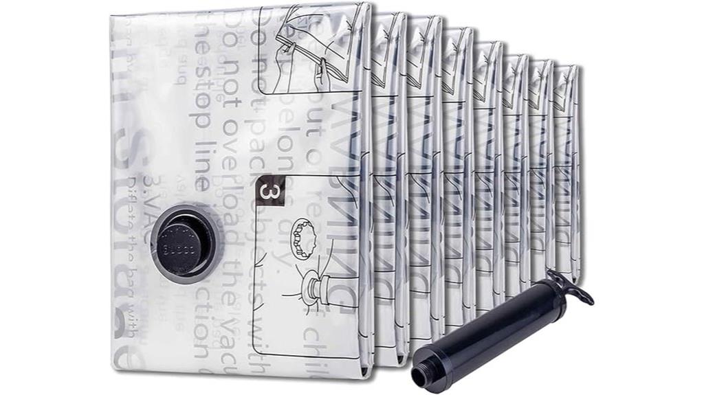 large capacity vacuum storage bags