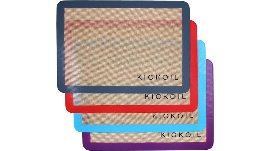 large silicone baking set