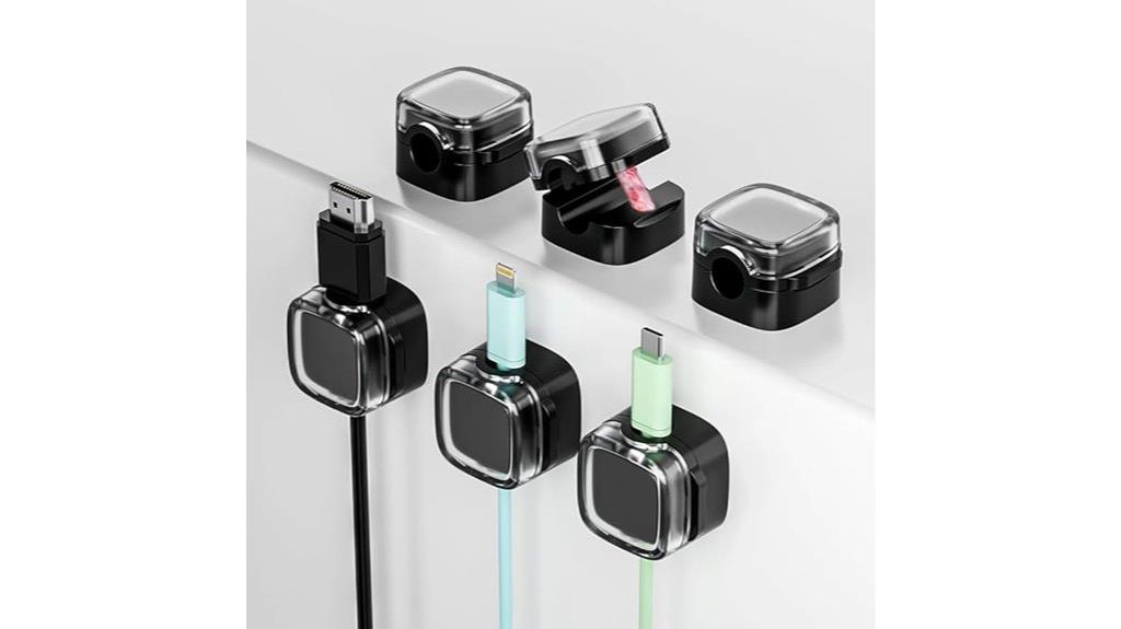 magnetic cable clip set