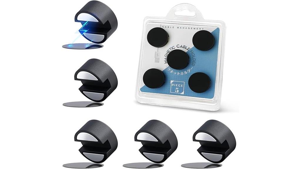 magnetic cable organizer set
