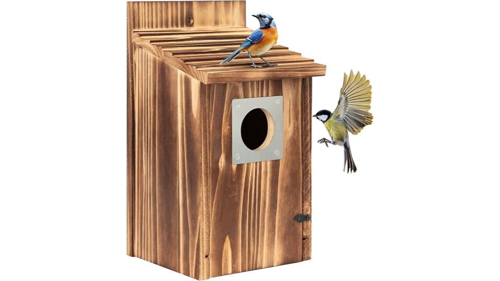 metal predator guard bird house