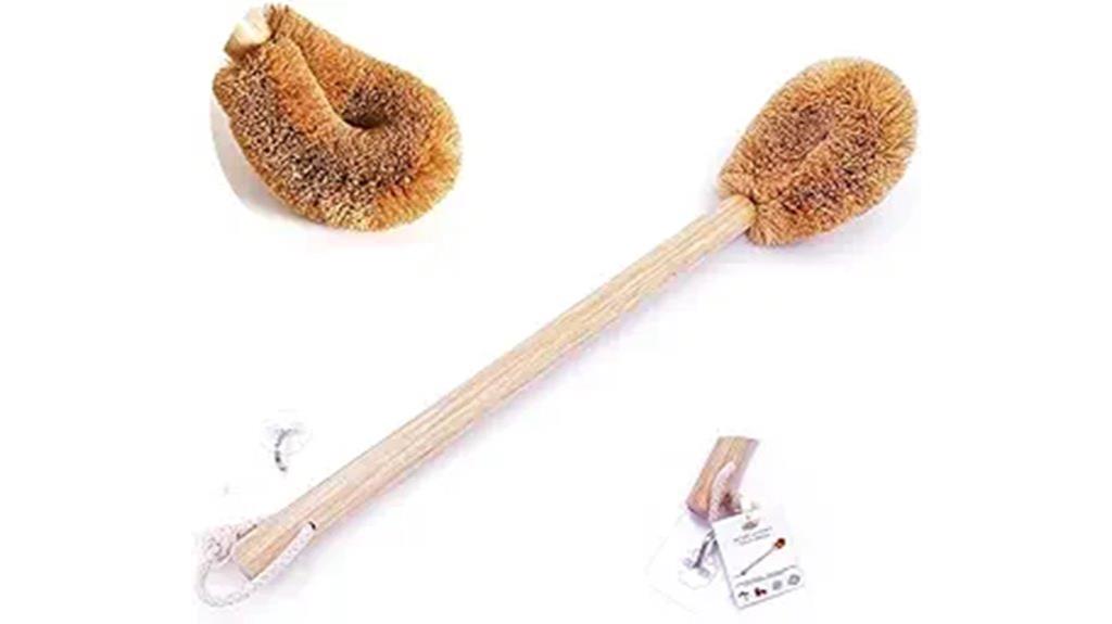 modern coconut fiber brush