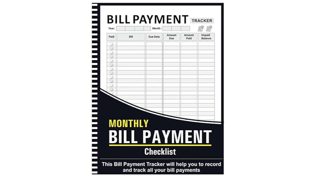 monthly bill payment organizer