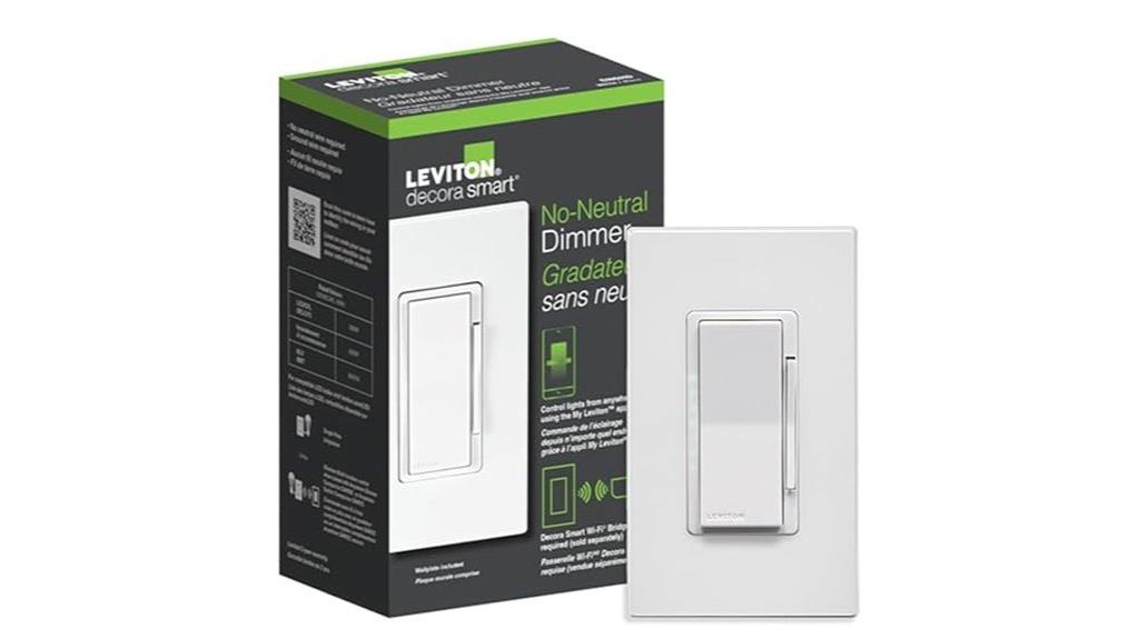 no neutral smart dimmer