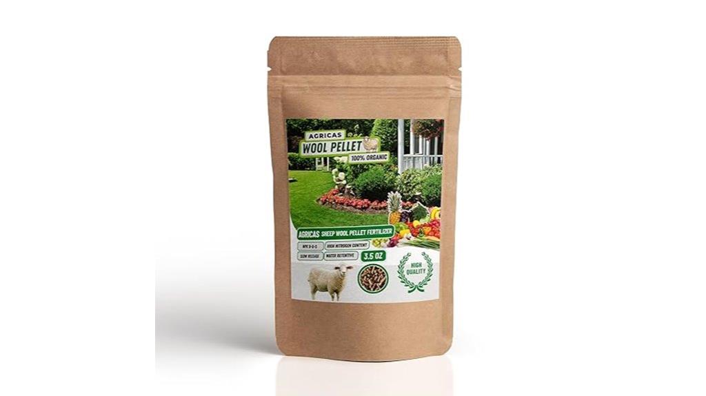 organic wool pellet fertilizer