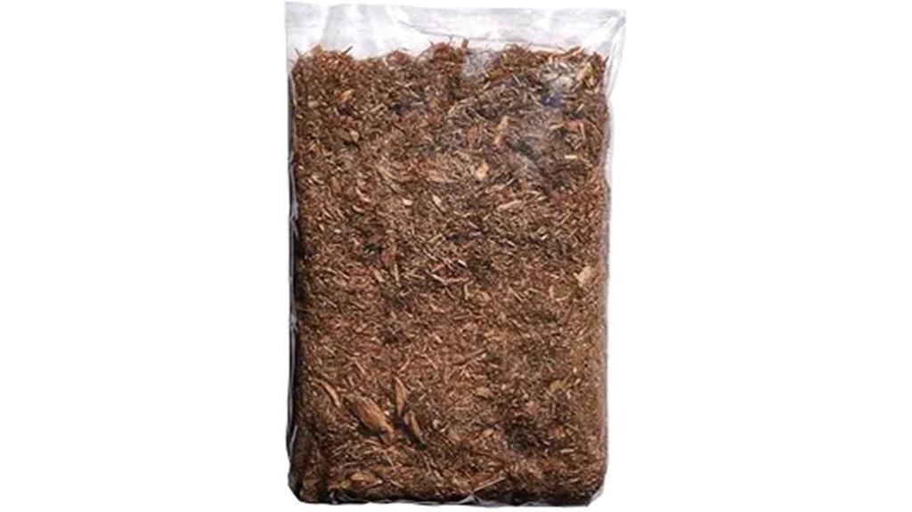 peach cedar garden mulch