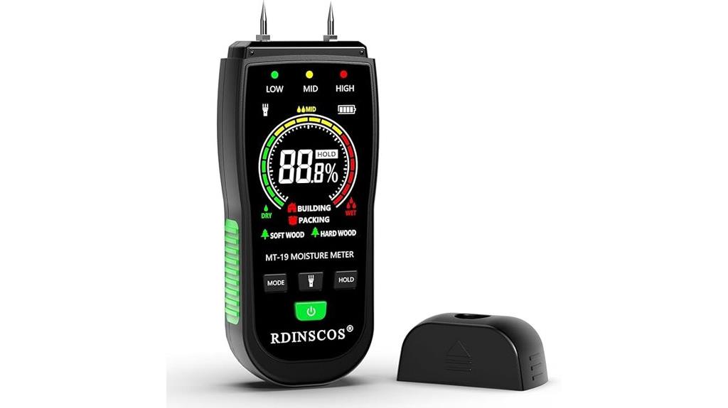 pin type wood moisture meter