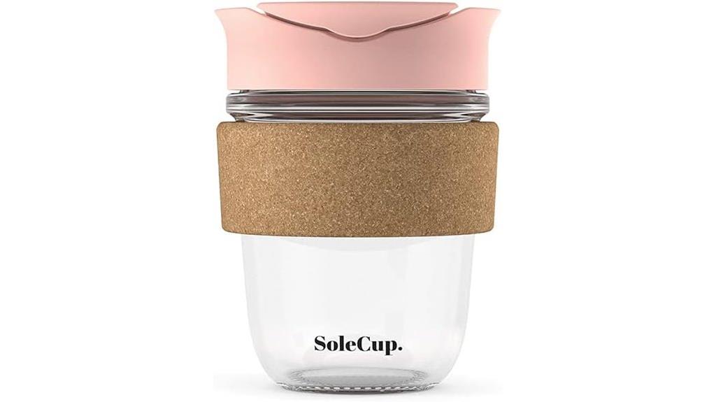 pink cork band cup