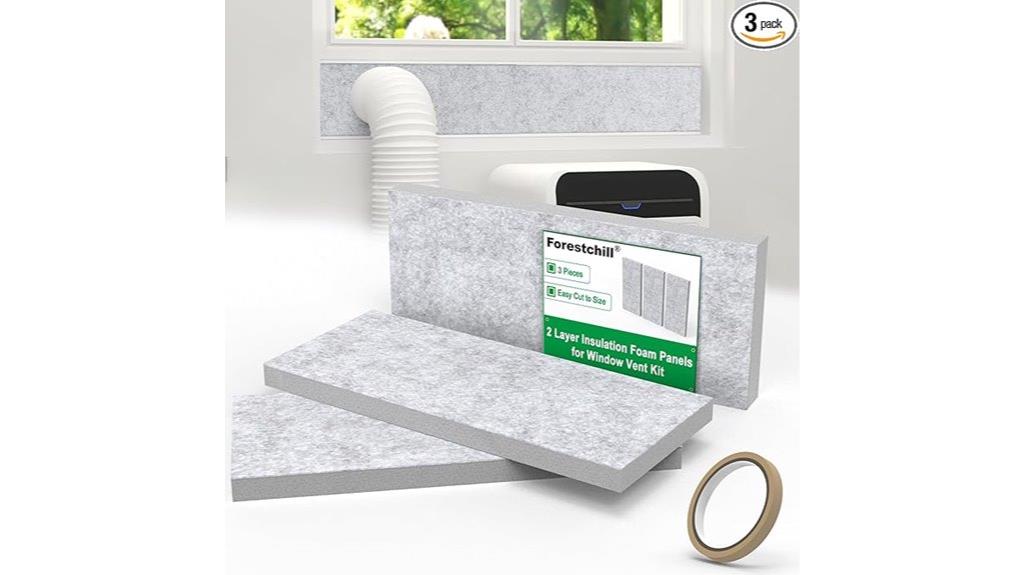 portable ac insulation panels