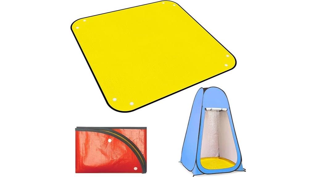 portable non slip shower mat