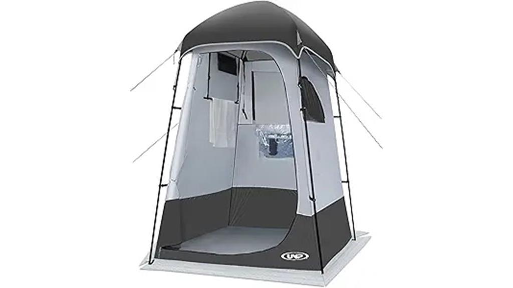 portable outdoor shower enclosure