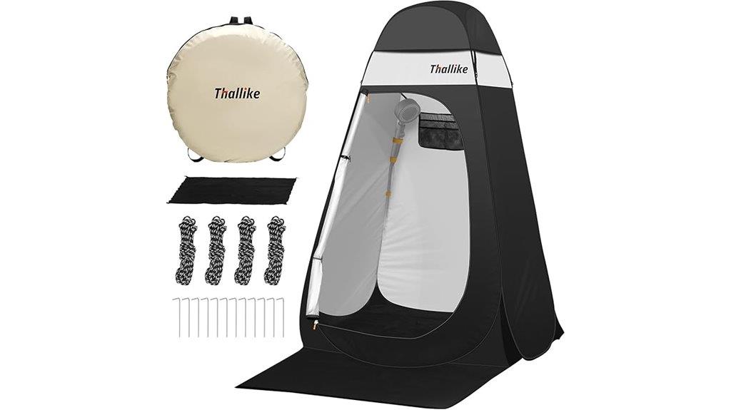 portable privacy shower enclosure