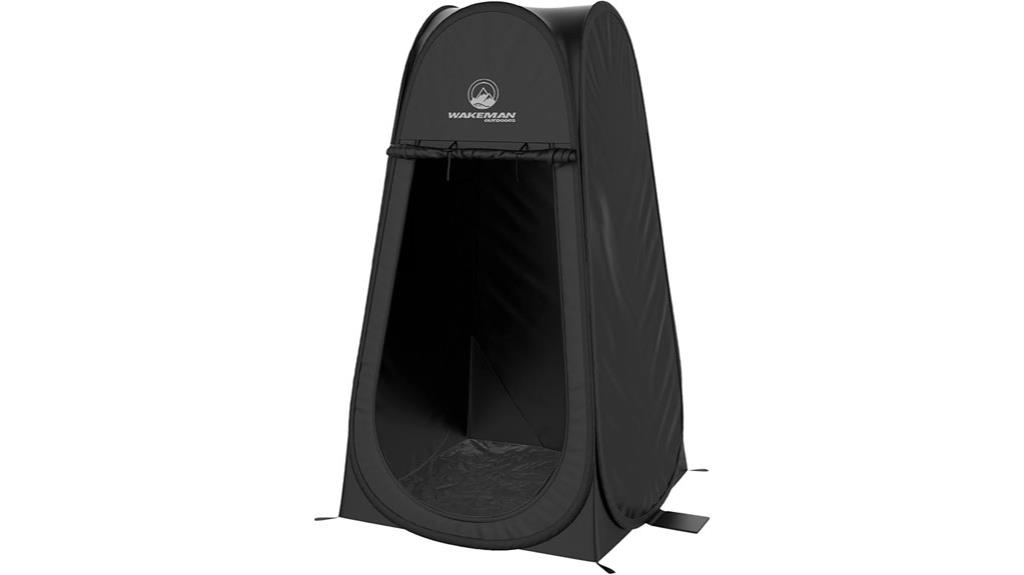 portable shower tent with bag