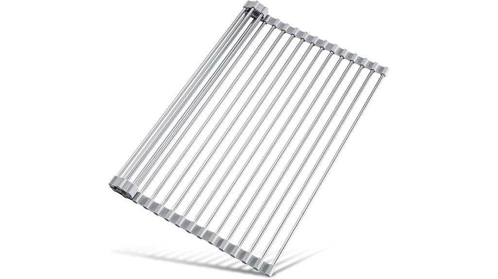 portable sink dish rack