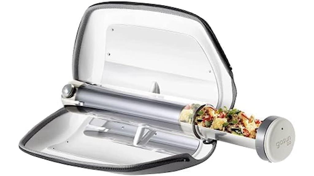 portable solar cooking device