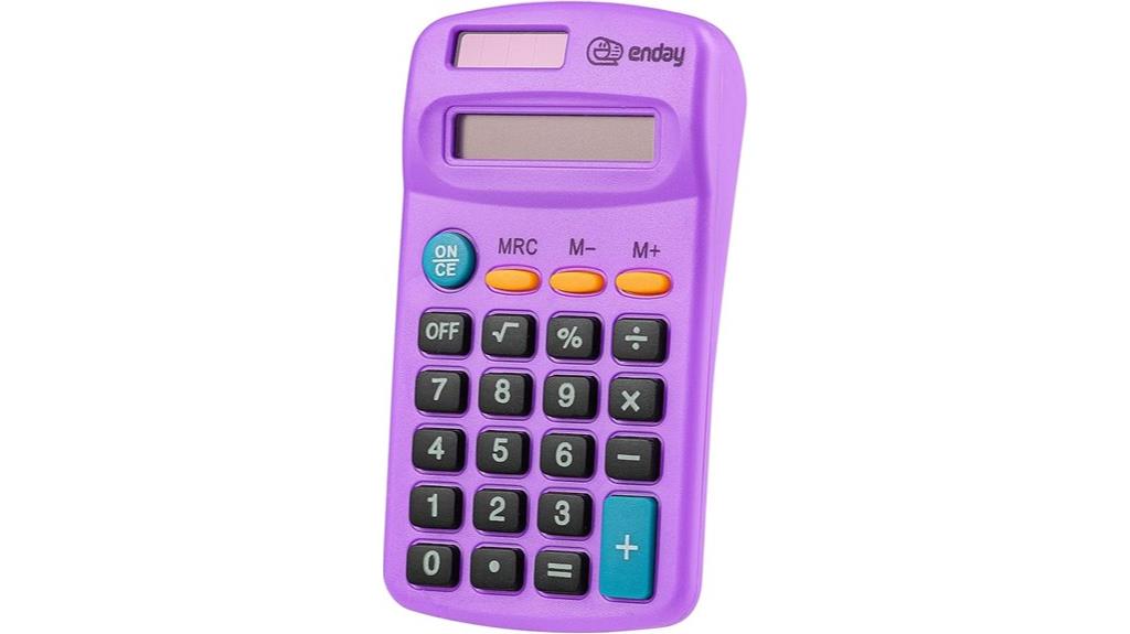 portable solar handheld calculator