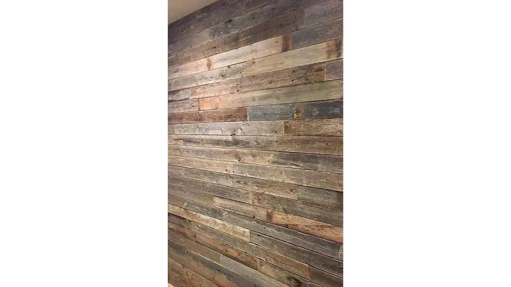 reclaimed barn wood paneling