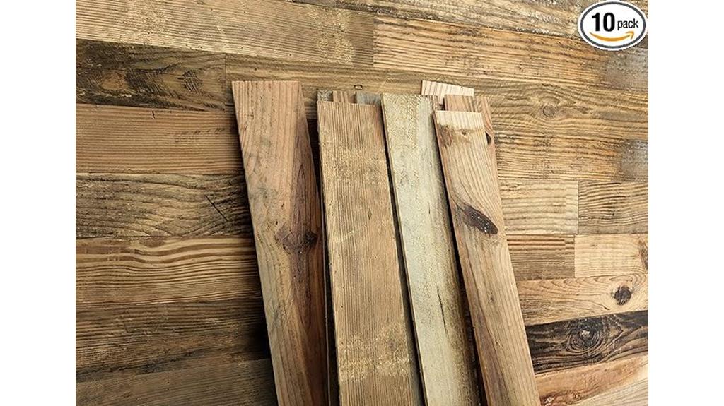 reclaimed barn wood planks
