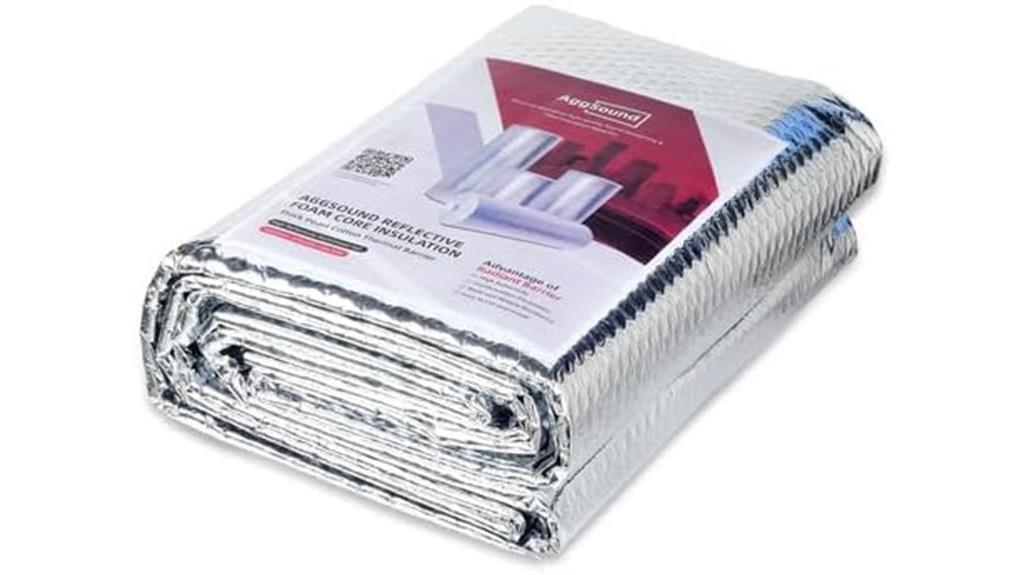 reflective aluminum bubble insulation