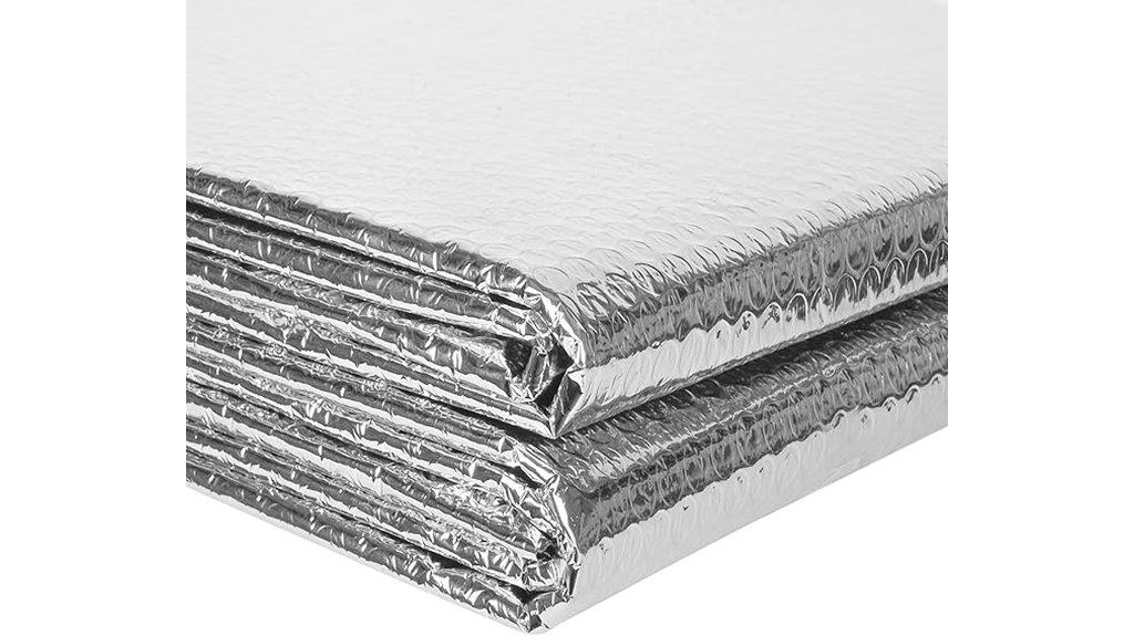reflective insulation with tape