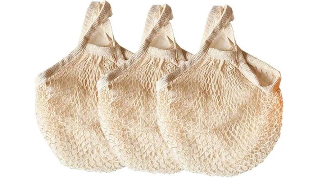 reusable cotton mesh bags