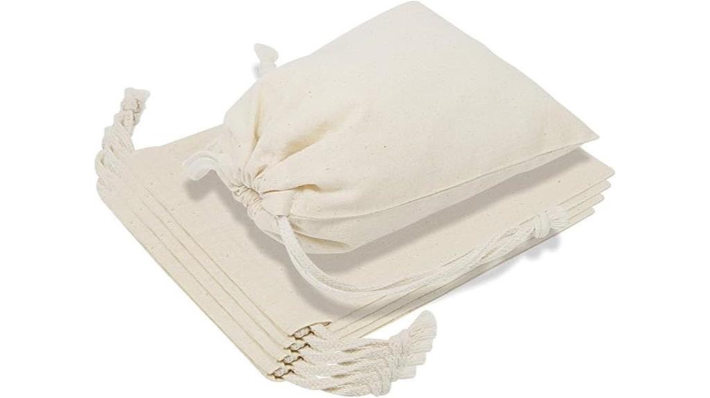 reusable cotton produce bags