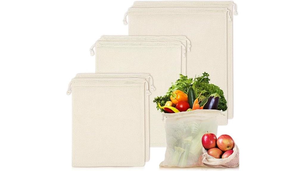 reusable mesh produce bags