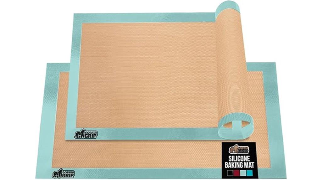 reusable silicone baking mats