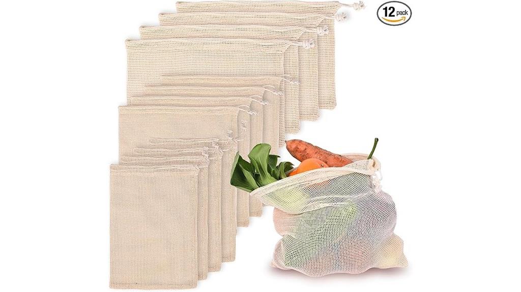 reusable vegetable produce bags