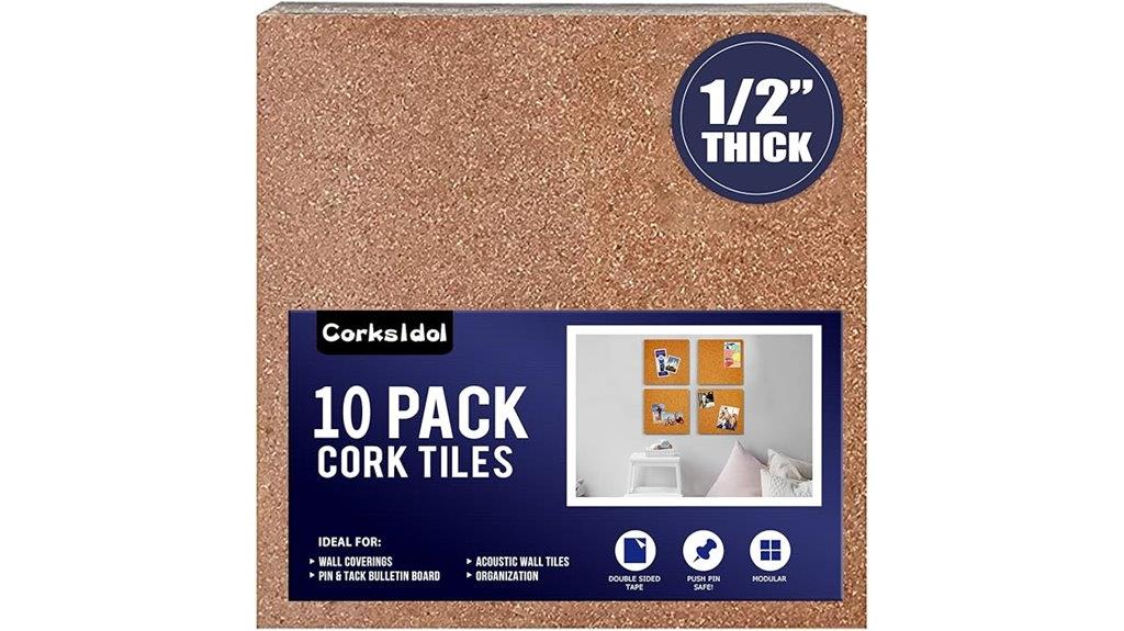 self adhesive cork tiles