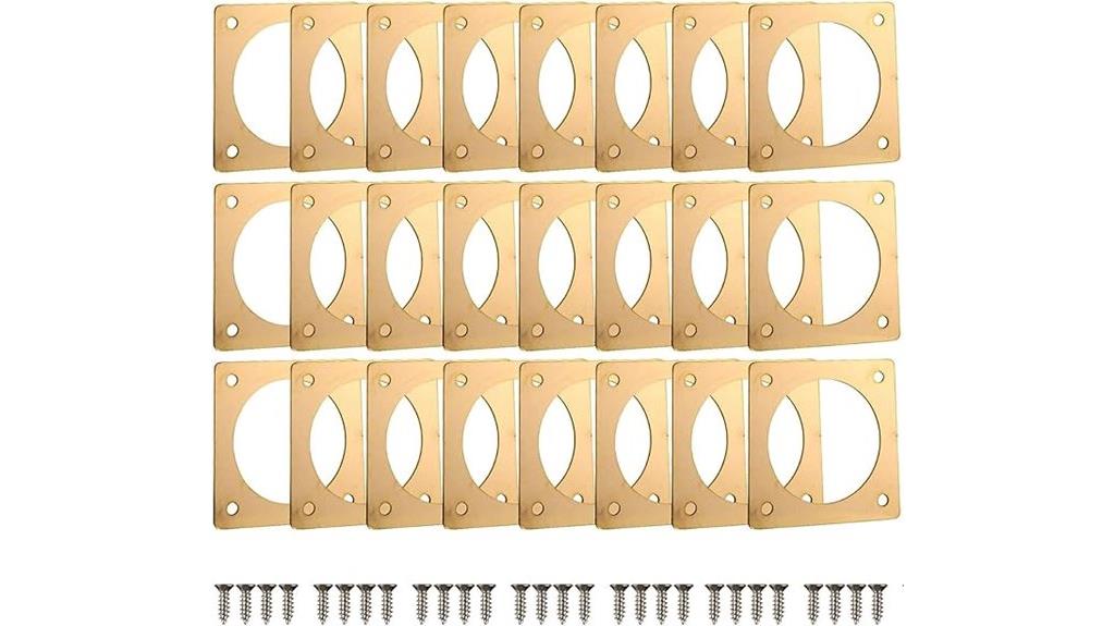 set of metal bird house guards