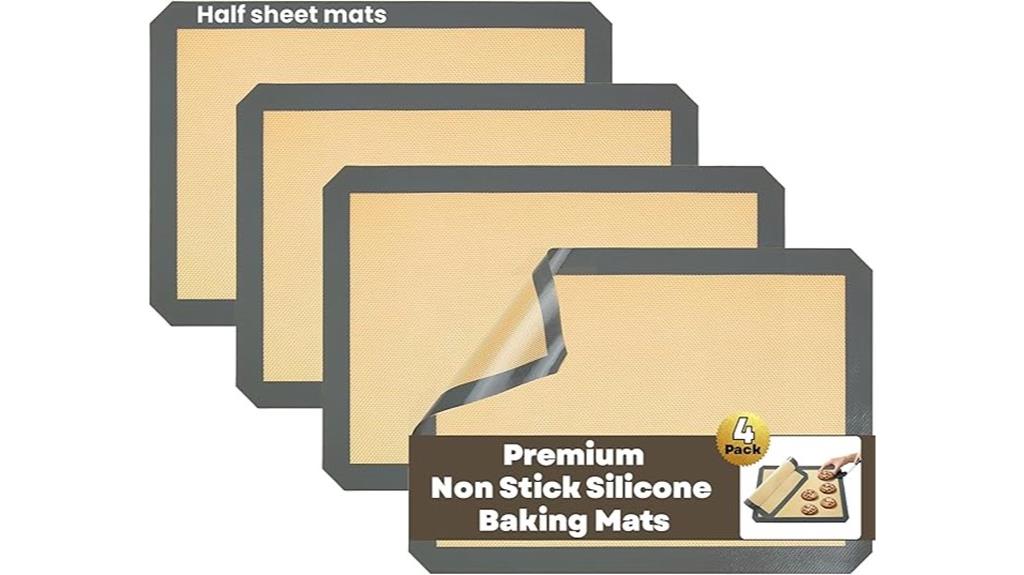 silicone baking mat set