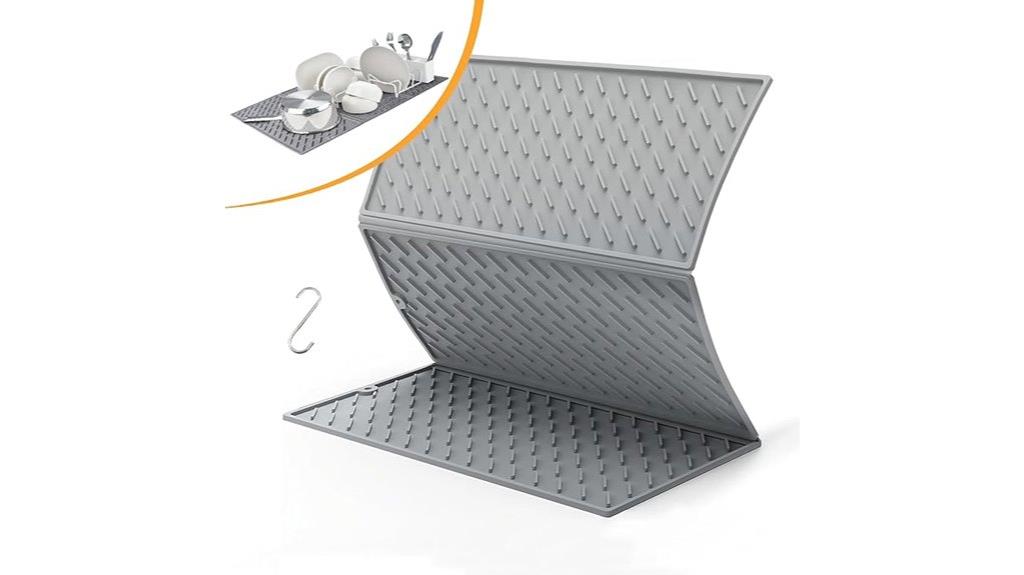 silicone counter drying mat