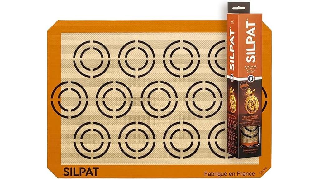 silpat baking mat dimensions