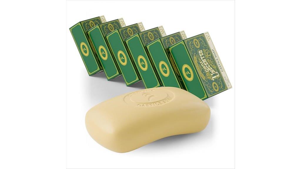 six 5 oz castile soap
