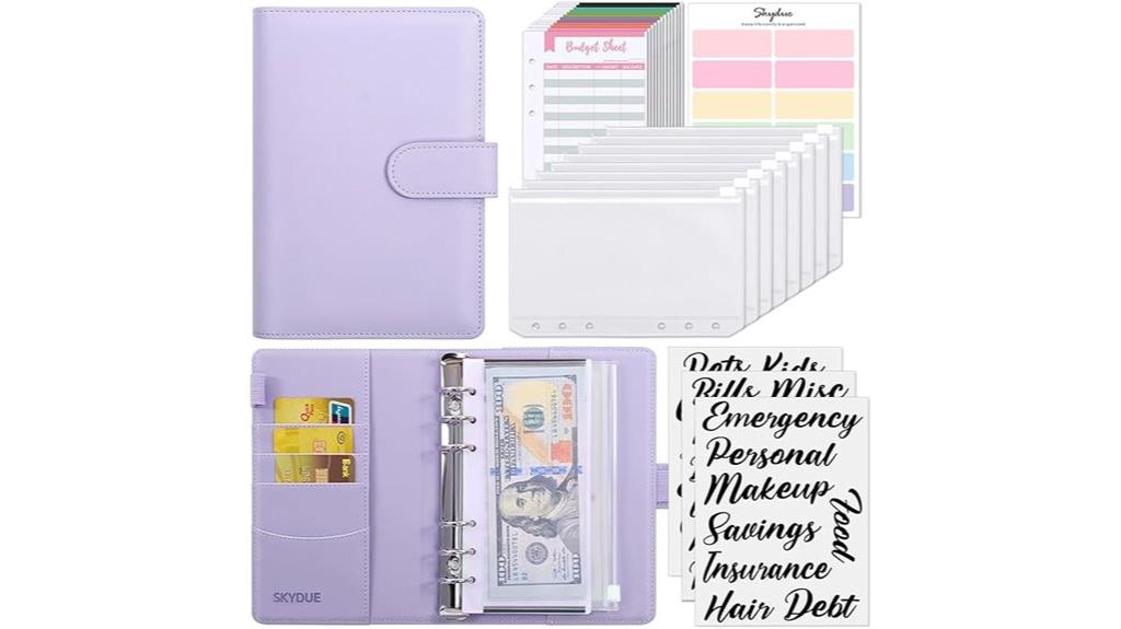 sky budget organizer set