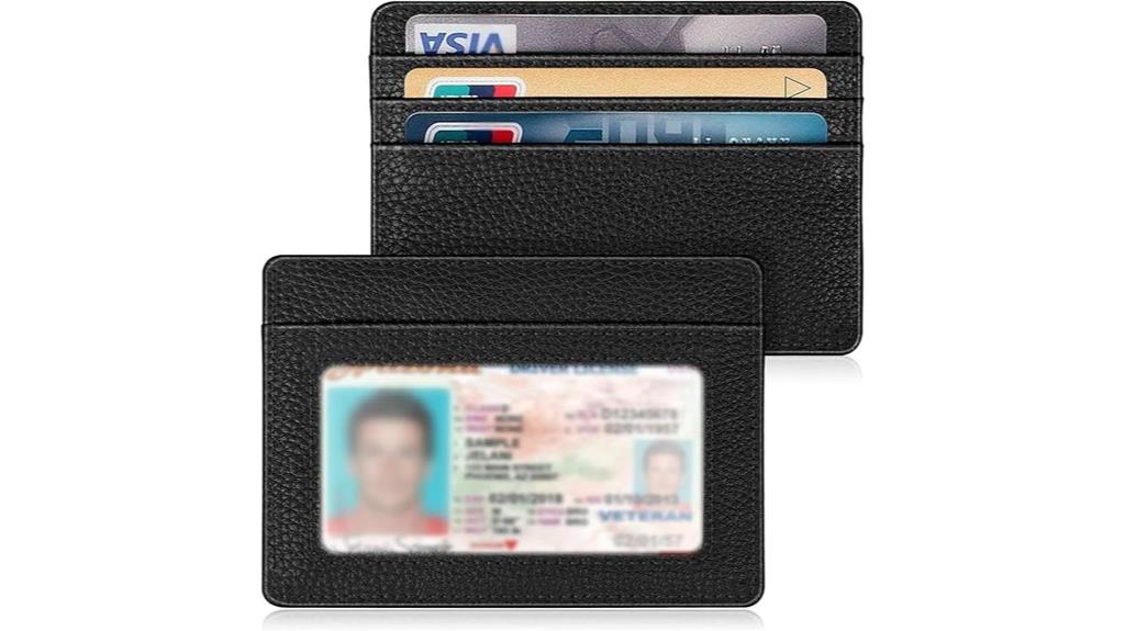 slim minimalist front pocket