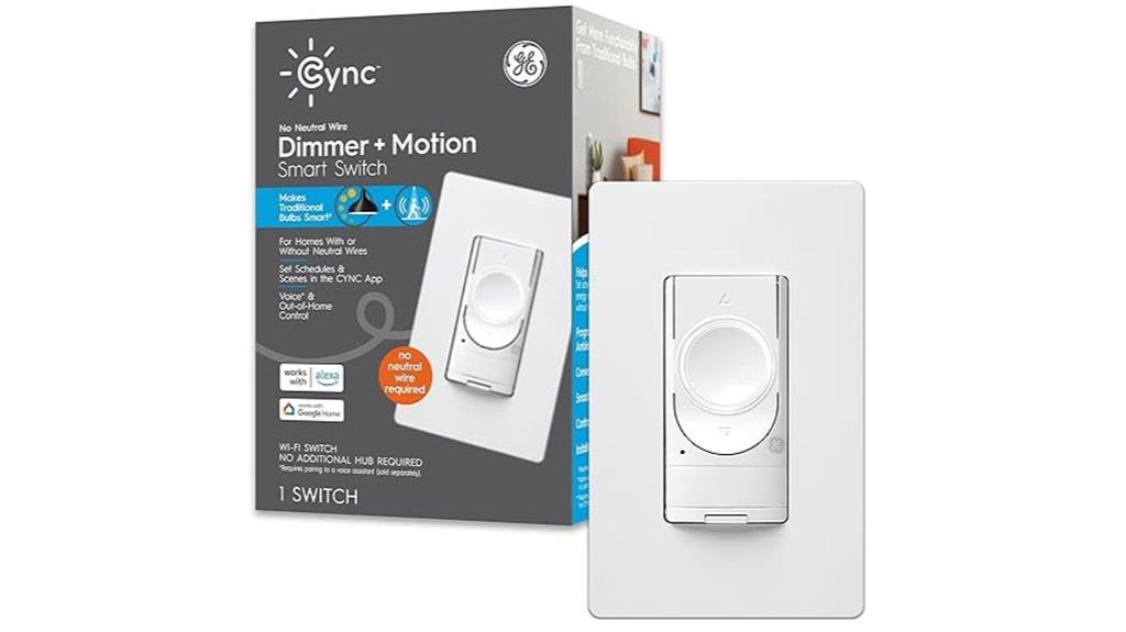 smart dimmer with motion