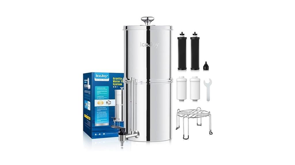 stainless steel 8 stage filtration