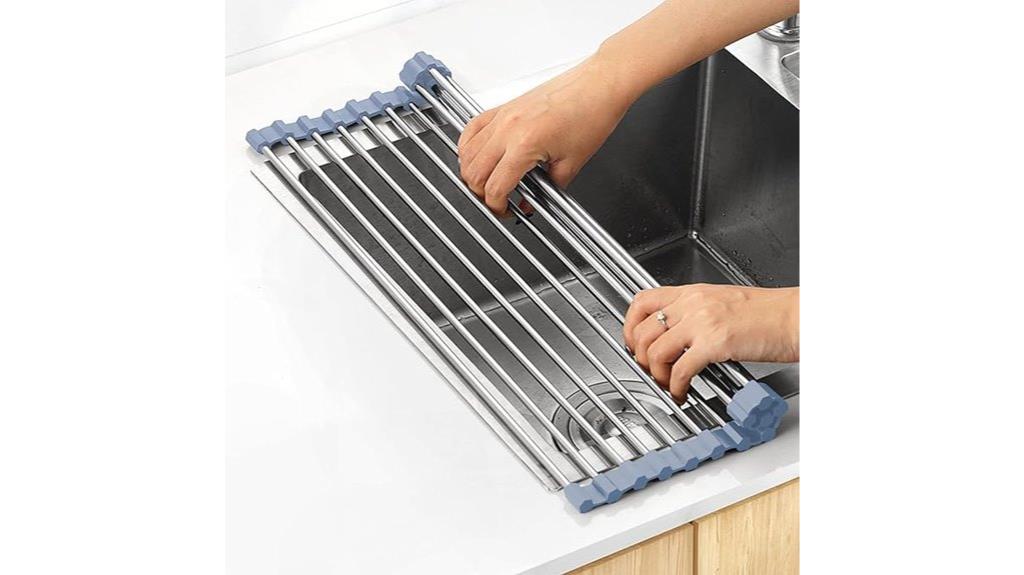 stainless steel sink drainer