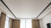 stylish ceiling curtain tracks
