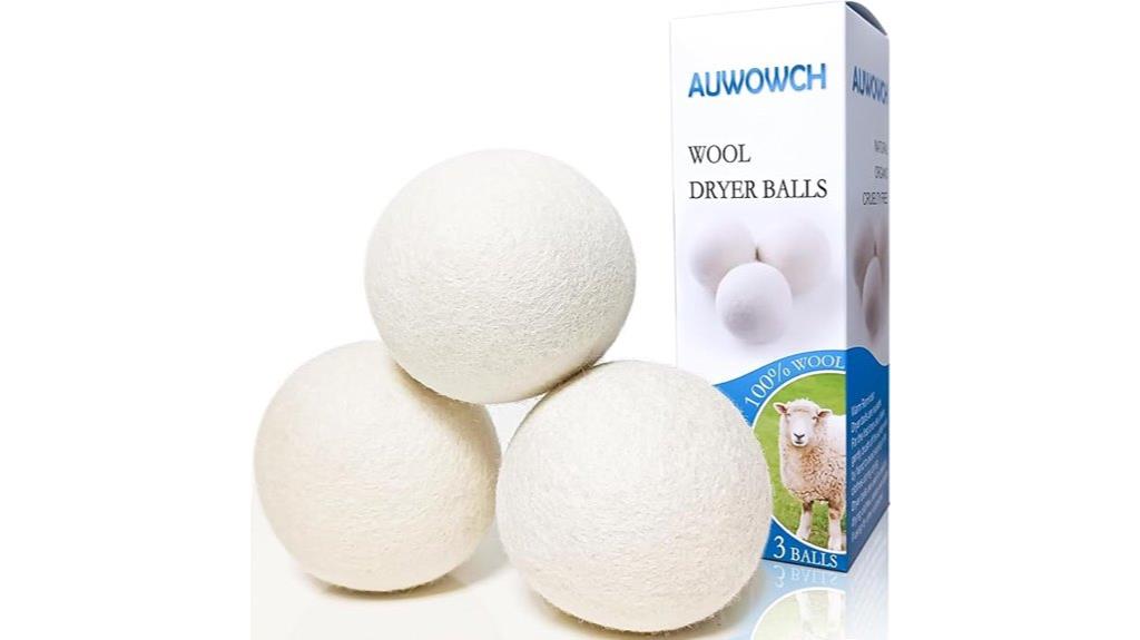 three xl wool dryer balls