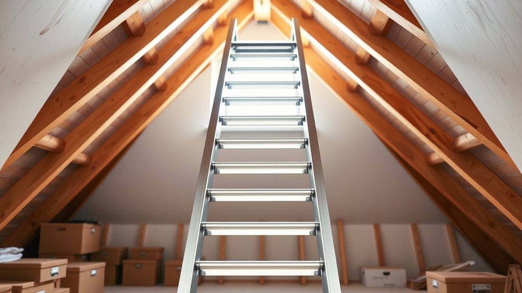 top aluminum attic ladder reviews