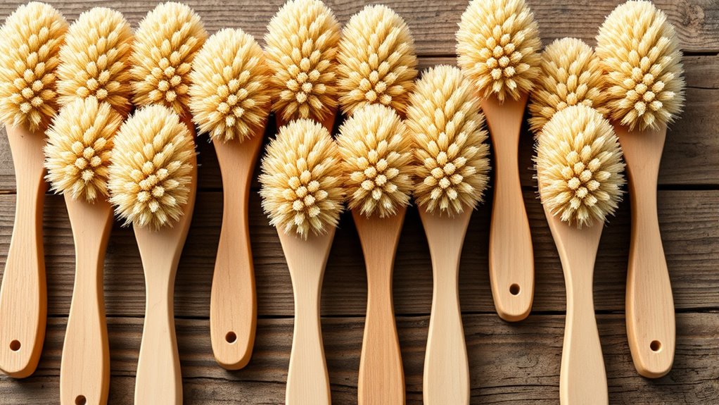top coconut fiber scrub brushes