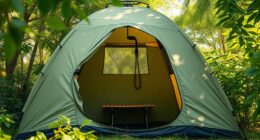 top off grid shower privacy