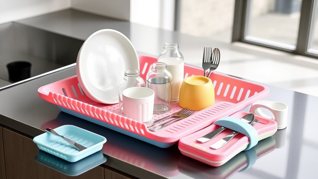 top silicone space saving racks