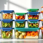 top stackable glass containers