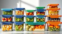 top stackable glass containers