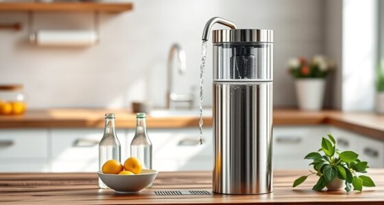 top stainless 6l gravity filters
